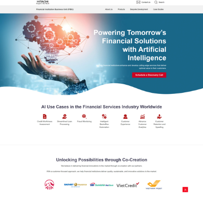 Hitachi Asia (FIBU) — Web Development
