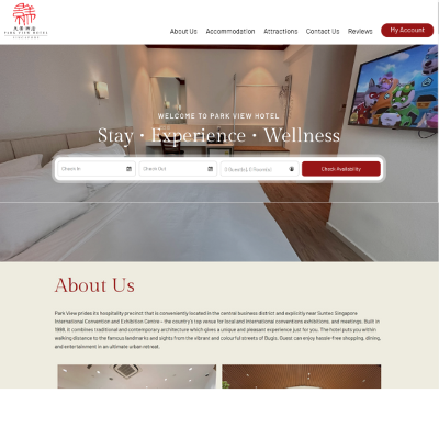 Park View Hotel — Web Development