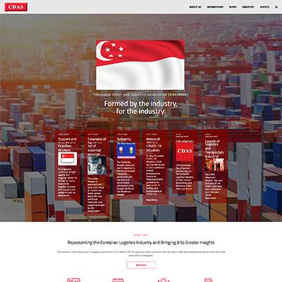 CONTAINER DEPOT AND LOGISTICS ASSOCIATION (SINGAPORE) — Web Development