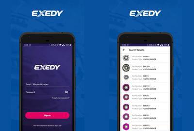 EXEDY — Mobile App Development
