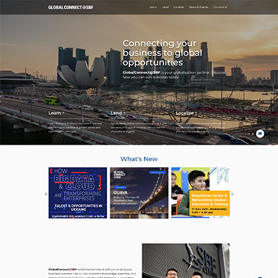 Global Connect SBF — Web Development