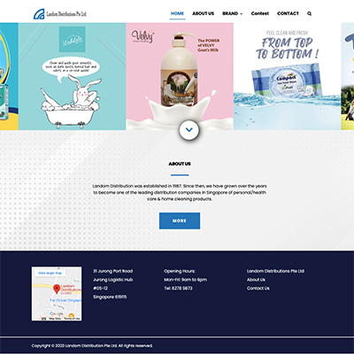 Landom — Web Development