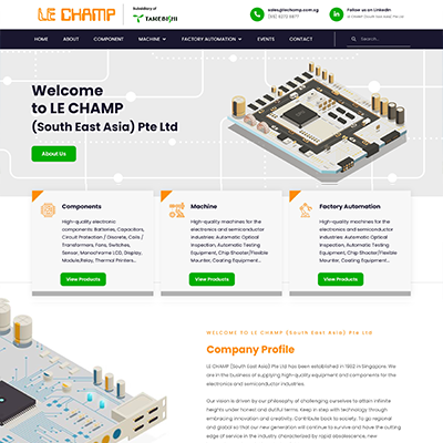 Le Champ — Web Development