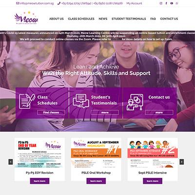 Meow Tuition — Web Development