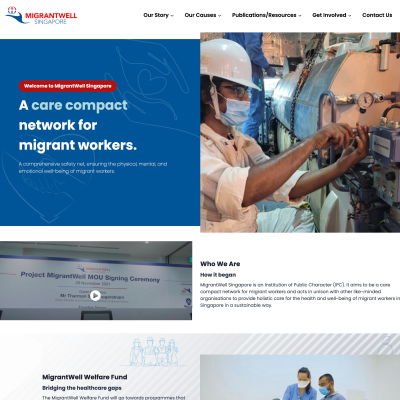 Migrant Well — Web Development