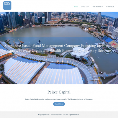 Pierce Capital — Web Development