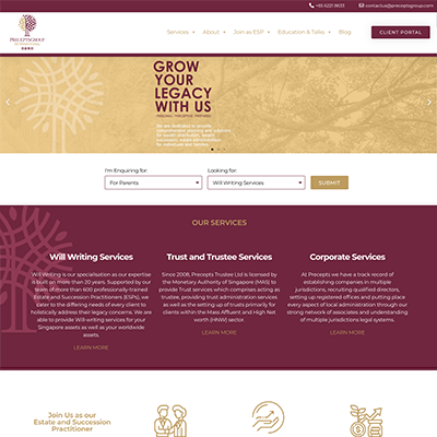 Precepts Group — Web Development