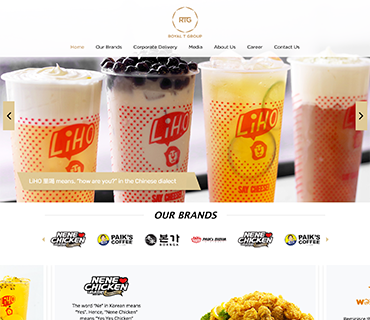Royal T Group - LiHO — Web Development