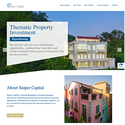 Sniper Capital — Web Development