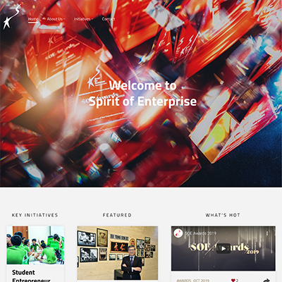 Spirit of Enterprise — Web Development