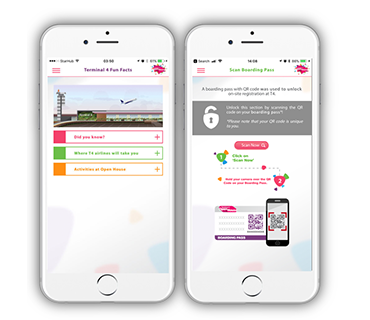 Changi Airport Terminal 4 Openhouse App — Mobile App Development